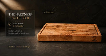 Wood Hardness for Cutting Boards: The Janka Scale Explained