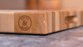 End-Grain Maple Cutting Board — Made in USA